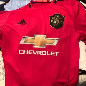 Authentic 2019-2020 Home Man Utd Jersey